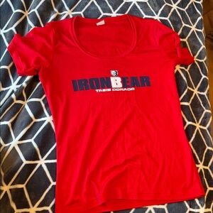 Sport-Tek Red Graphic Tee